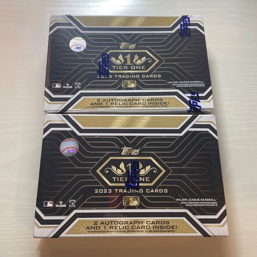 Amazon | Topps Tier One Baseball - Hobby Box | 野球 | おもちゃ